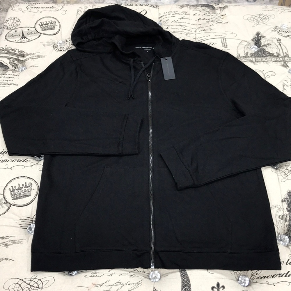 🎁John Varvatos Star USA Front Zip Hoodie - Picture 3 of 10